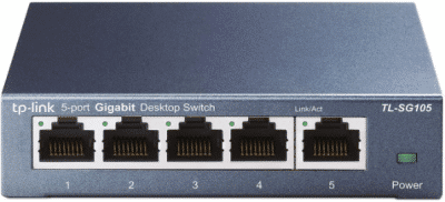 TP-Link 5 Port Gigabit Desktop Switch (TL-SG105)