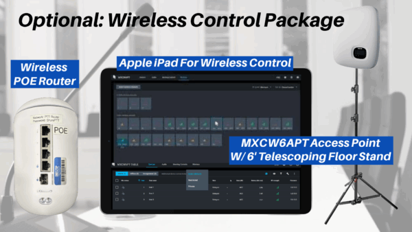 Shure Microflex MXCW Wireless PTT System