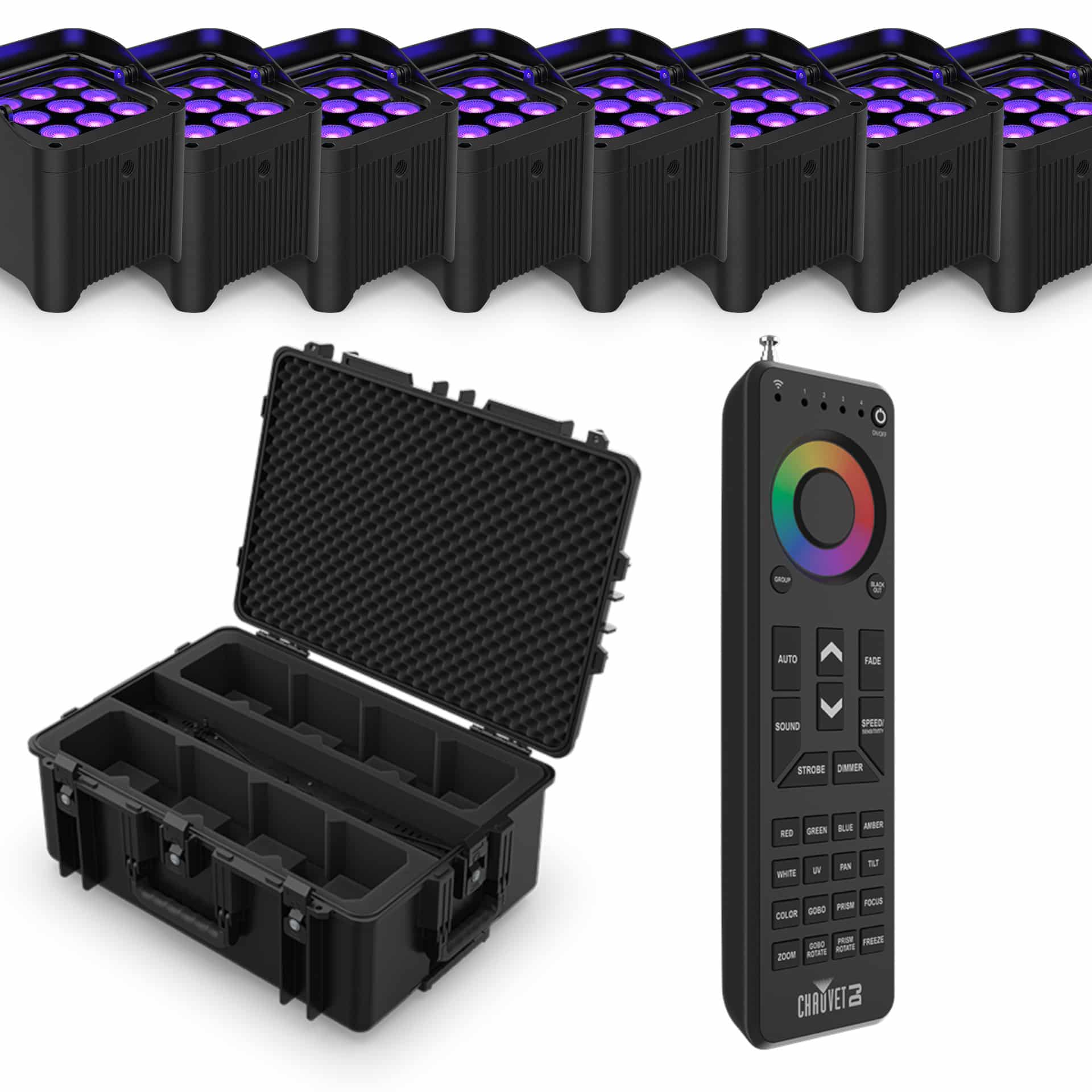 CHAUVET DJ Freedom Par H9 IP RGBAW+UV LED PAR with Wireless DMX
