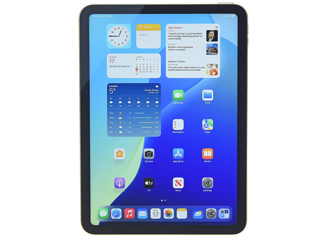 iPad 11th Gen A16, 11" Retina Display, 128GB, WiFi w/folio case